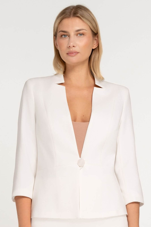 Garsonka ecru z bolerkiem - Adele