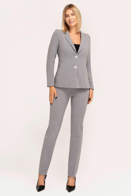 Kostium Clara szary ze spodniami